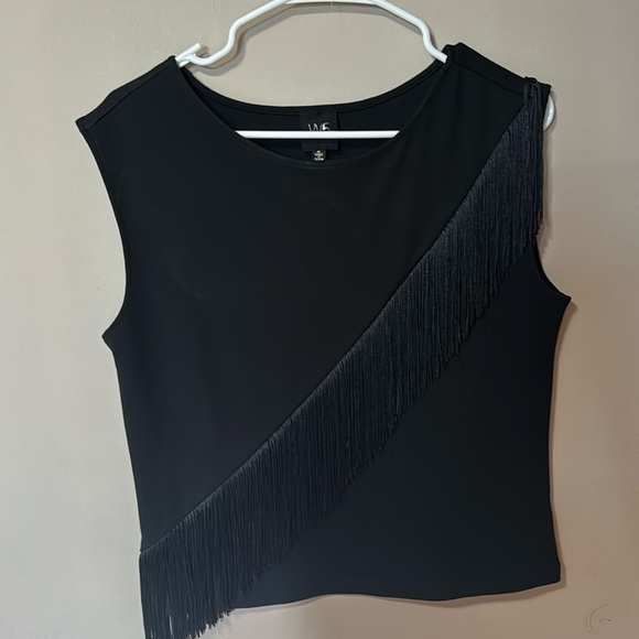 W5 fringe tank top black Size M - Picture 1 of 6